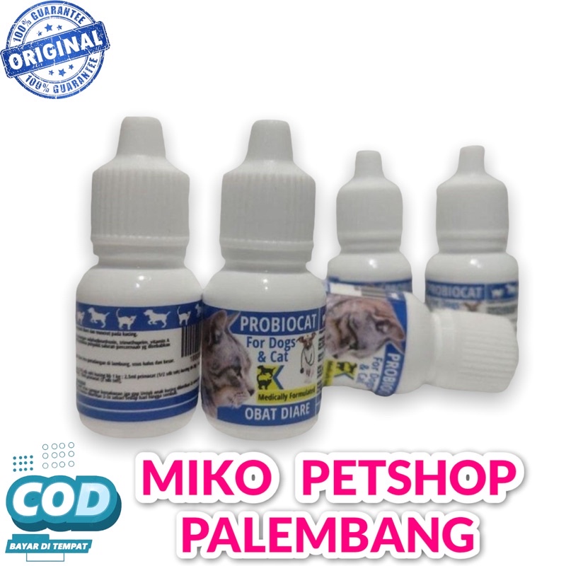 Obat Diare Dan Mencret Kucing PROBIOCAT 10ml - Free Packing Bubble