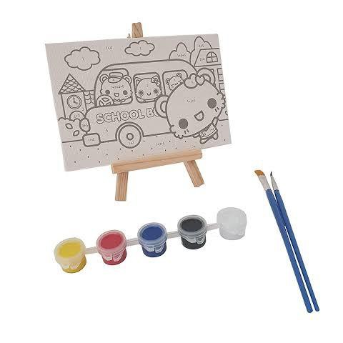

Art / Alat Lukis Anak Set Mewarnai Oil Painting Cat Minyak Gambar Beruang - Biru