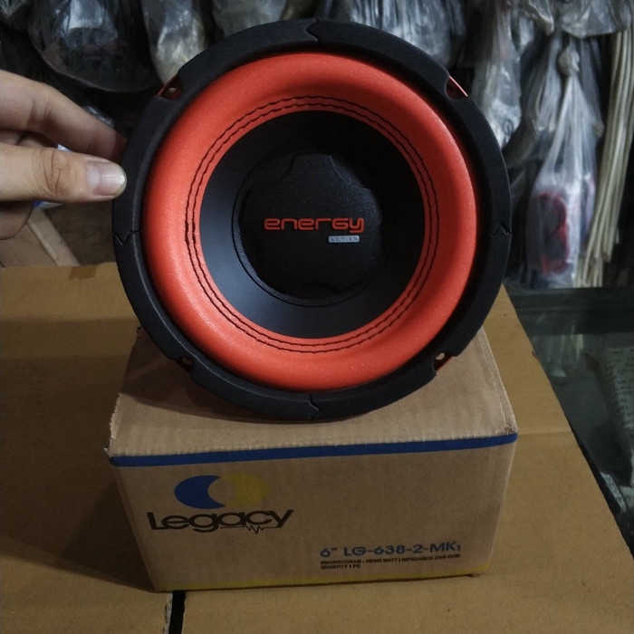 Speaker 6inch Legacy Energy 638-2 / speaker subwoofer legacy 6 inch