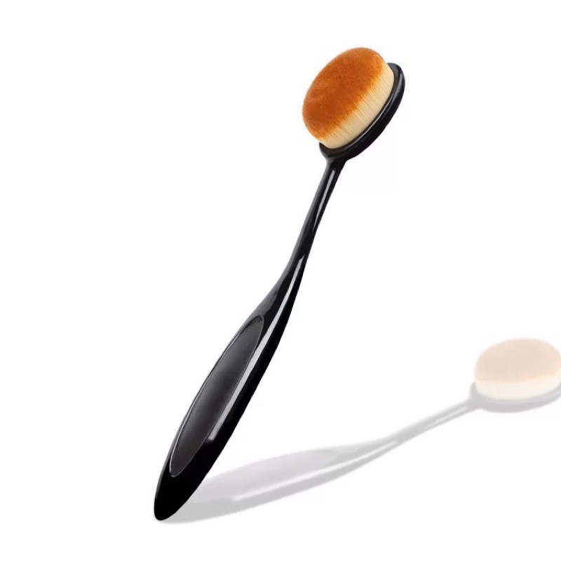 Kuas Oval Foundation Kuas Make Up Kuas Oval Gagang Oval Brush Oval Make Up