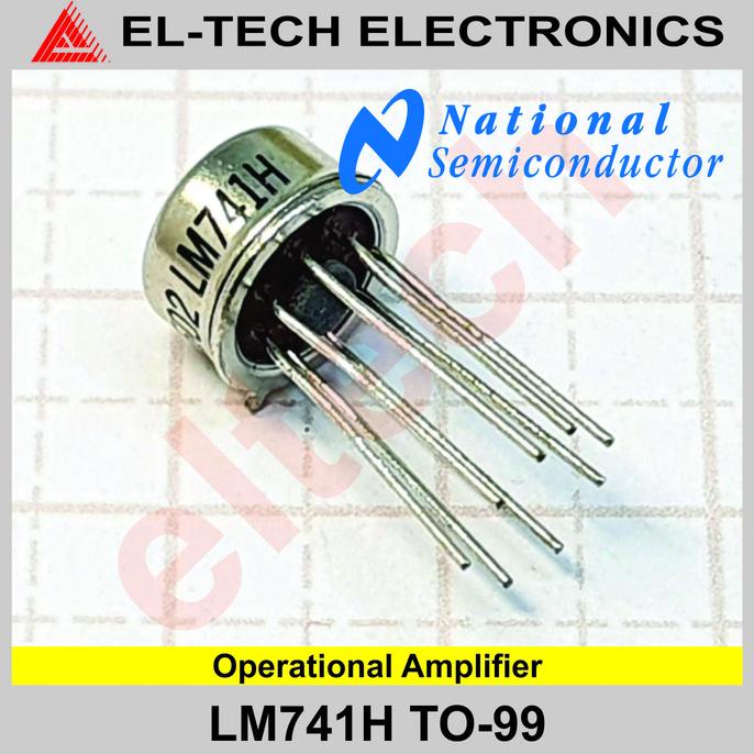 LM741 LM741H LM 741 741H TO-99 Operational Amplifier elt3ch Diminati Banget