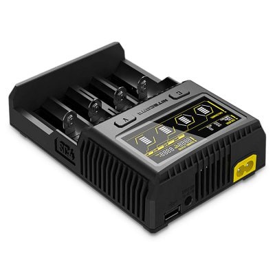 Nitecore Charger Baterai 4 Slot Li-ion NiMH - SC4 - Black