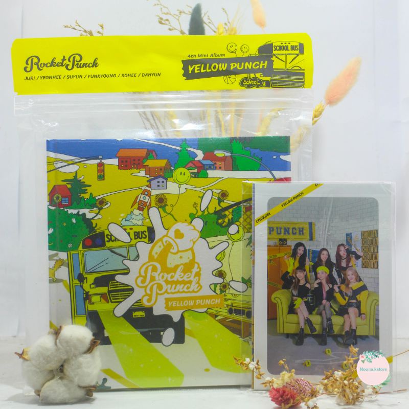 [PO] ROCKET PUNCH Mini Album Vol.4 - YELLOW PUNCH
