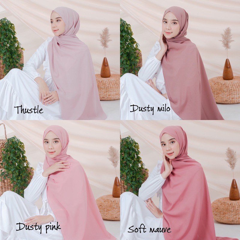 Dania Pashmina warna 