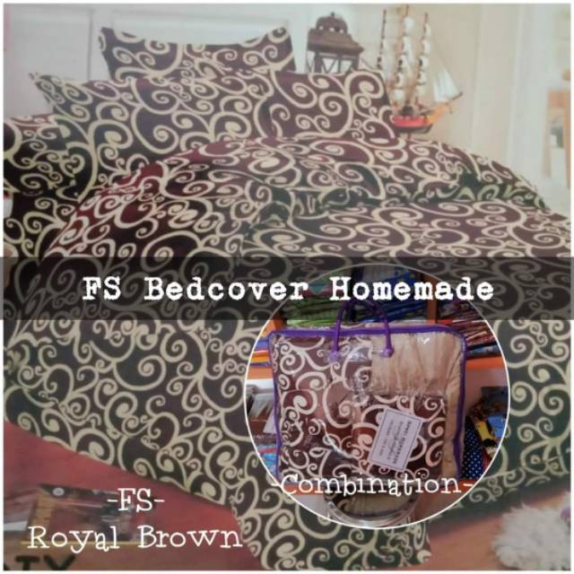 Bedcover premium set homemade grosir uk 180 anak dewasa