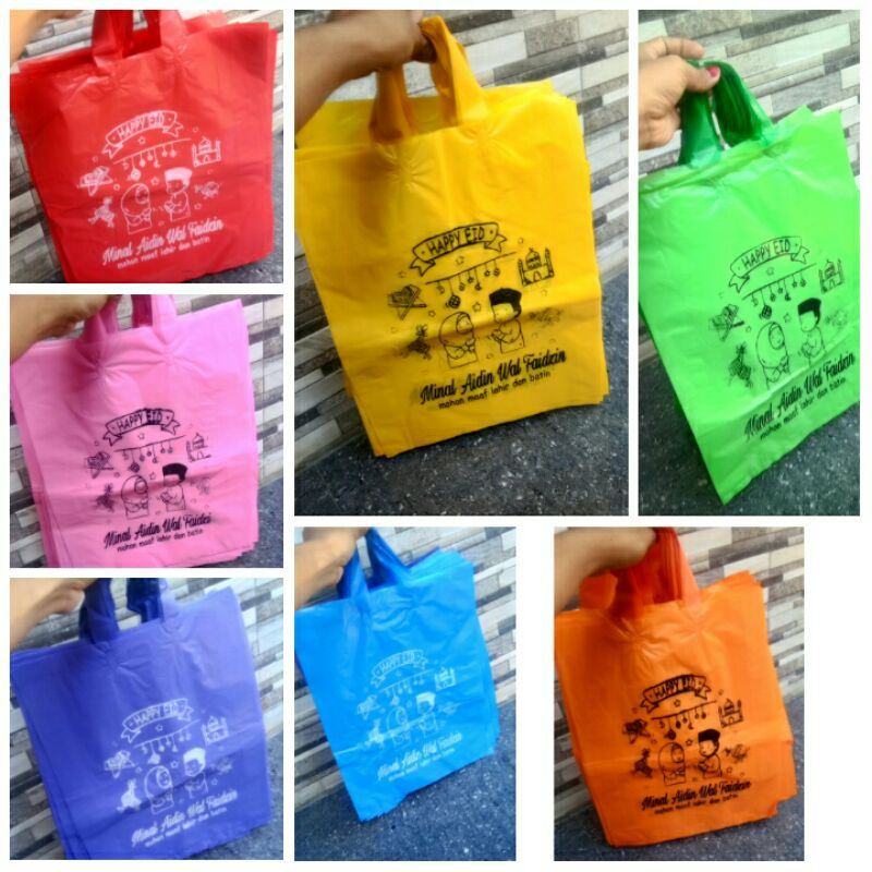 

GROSIR TAS HANTARAN LEBARAN ISI 10 UKURAN 40*30cm