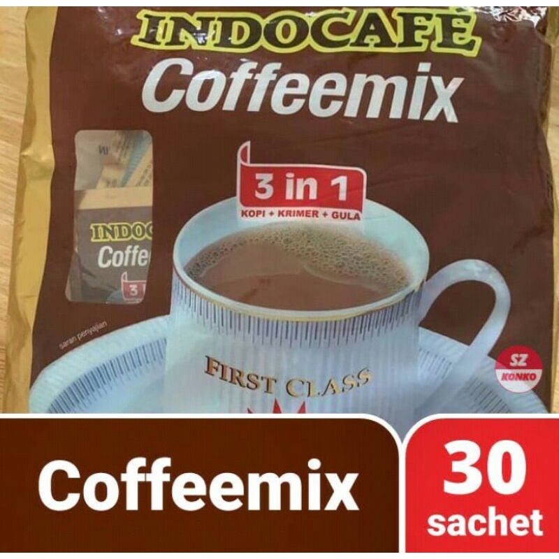 

Kopi indocafe mix isi 30 sachet x 20 gram