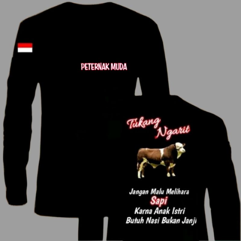 KAOS PERTERNAK SAPI TUKANG NGARIT