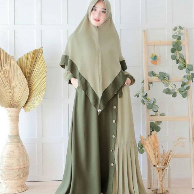 Hijab Syandana-Halwa Dress Gamis syar'i
