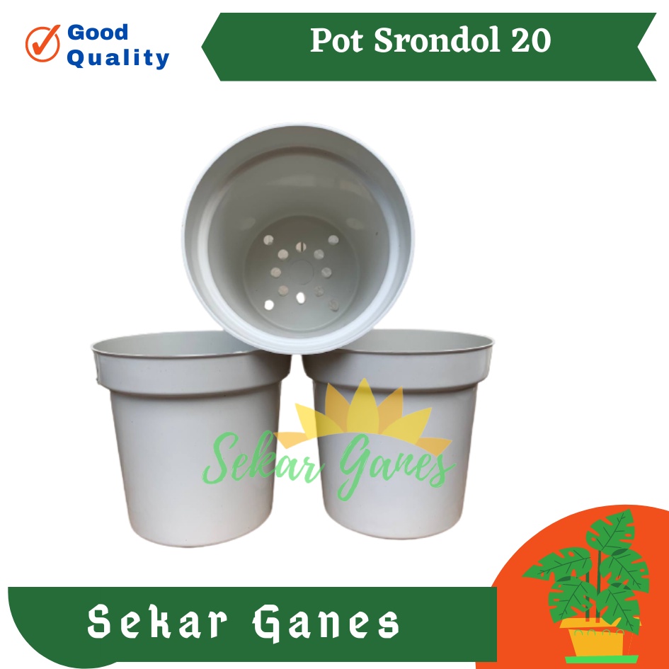 Sekarganes Pot Tinggi Srondol 20 Putih - Pot Tinggi Usa Eiffel Effiel 18 20 25 Lusinan Pot Tinggi Tirus 15 18 20 30 35 40 50 Cm Paket murah isi 1 lusin pot bunga plastik lusinan pot tanaman Pot Bibit Besar Mini Kecil Pot Srondol 15