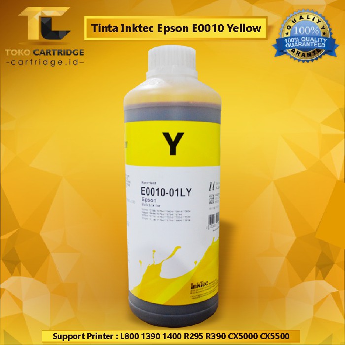 Tinta Refill Inktec E0010-01L Dye Base 1 Liter New