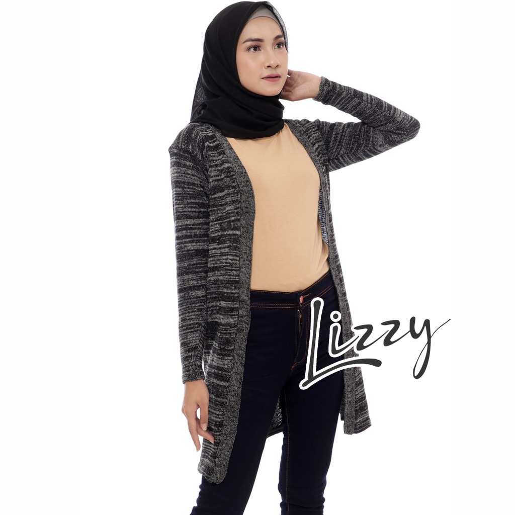 Lizzy - LONG TWIST CARDIGAN