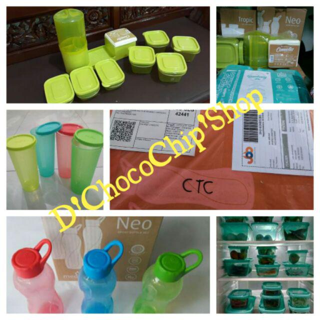 Promo Medina - Tropic Snap n Shake Tumbler Set (set Of 4) / Tempat Minum Set 4 Pcs 510 Ml