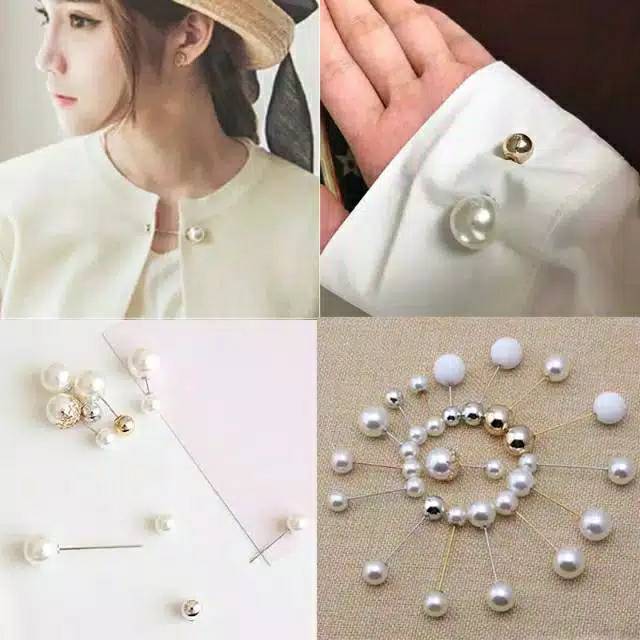 LUCKY FASHION TUSPIN JARUM / tuspin mutiara 4cm