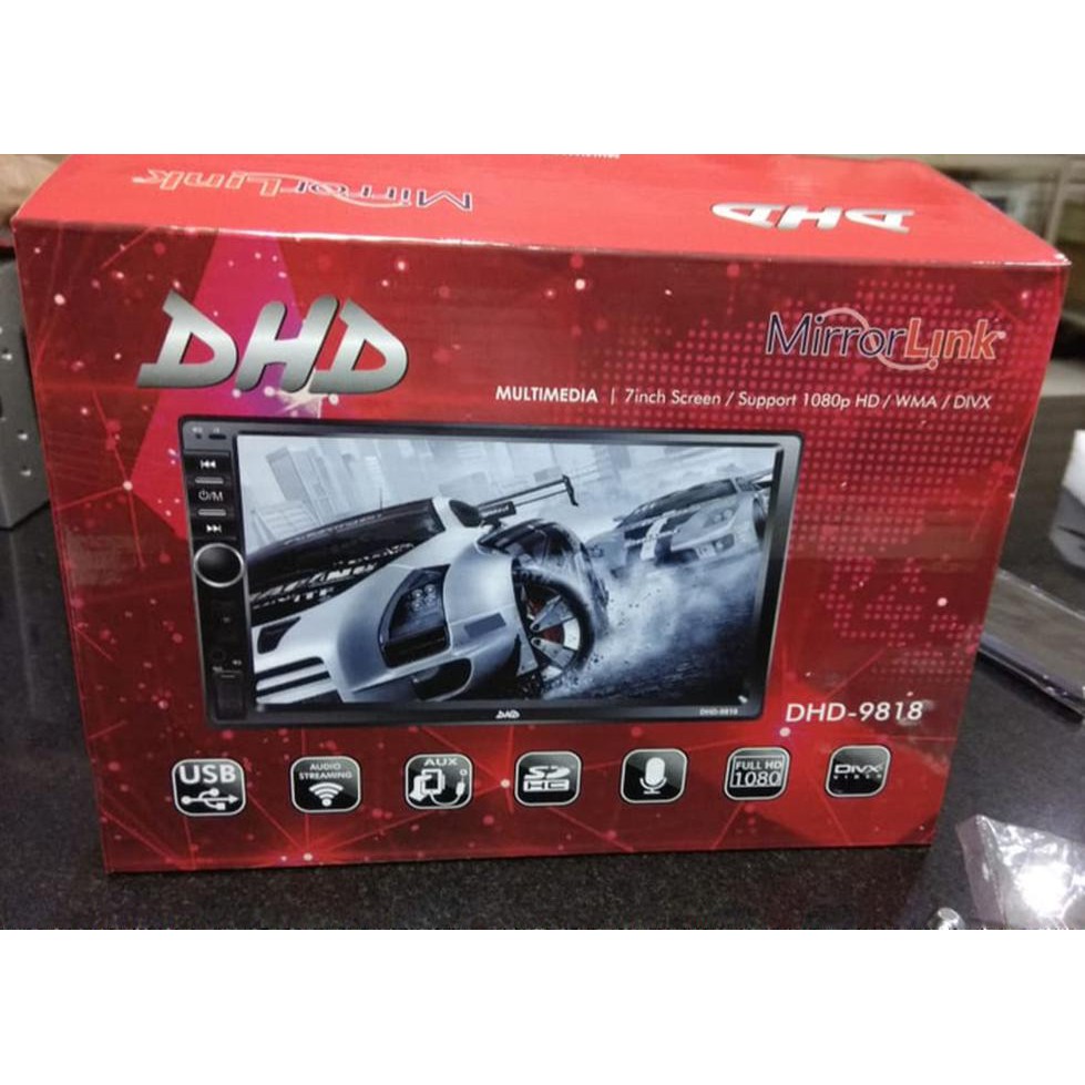 PROMO HARGA Head Unit DHD-8113 Double Din (Tape Mobil)