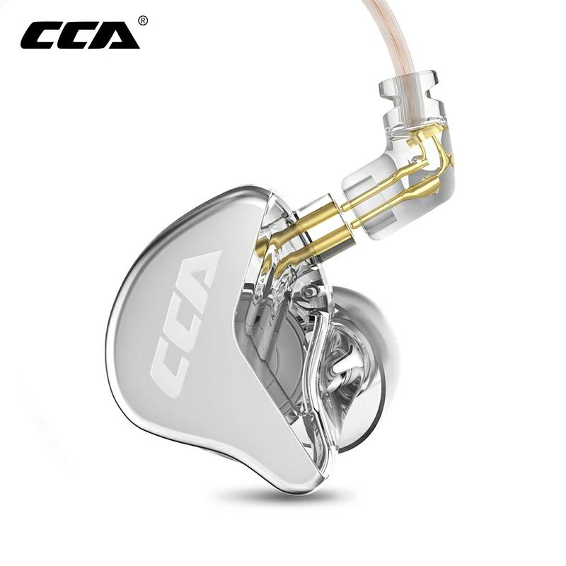 CCA CRA with Mic In Ear Monitor HiFi Headset Noise Cancelling Earphone Upgrade KZ EDX Pro Alt KZ DQ6 ZEX Pro CRN-1
