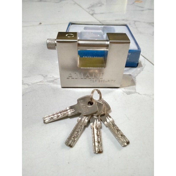 Gembok panser 84mm gembok gudang anti maling gembok jumbo