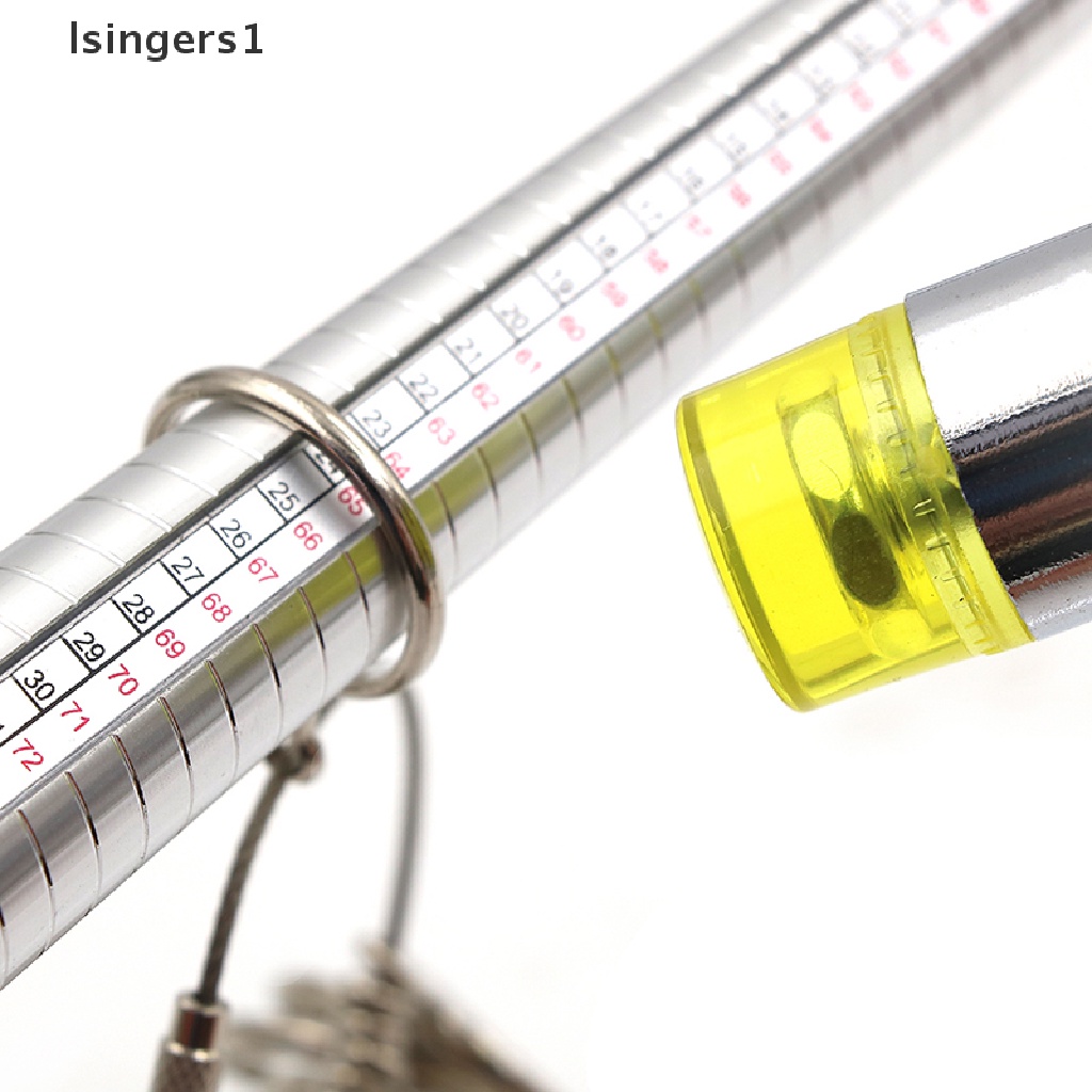(lsingers1) Alat Pengukur Jari Bahan metal