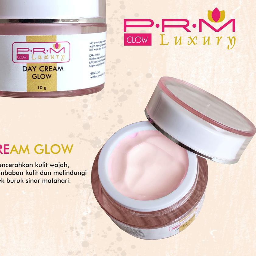 ☞ Day cream PRM luxury~glow luxury cream siang ◘