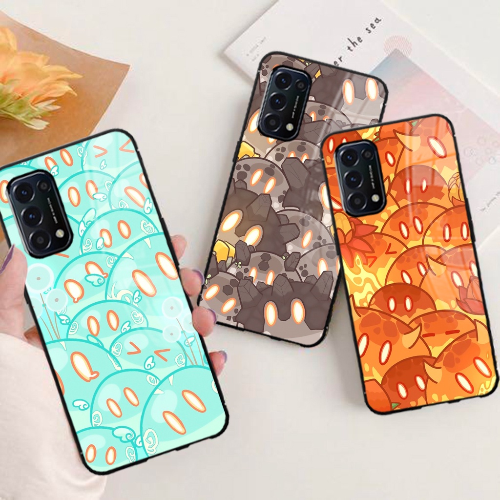 (OP44) CASE GLOSSY OPPO RENO 3 PRO RENO 4 4F 4 PRO RENO 5 4G 5F A94 RENO 7 5G 7z | CASE HAPE MOTIF S