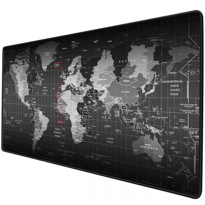 Anti Slip Extra Large Gaming Mouse Pad Old World Map