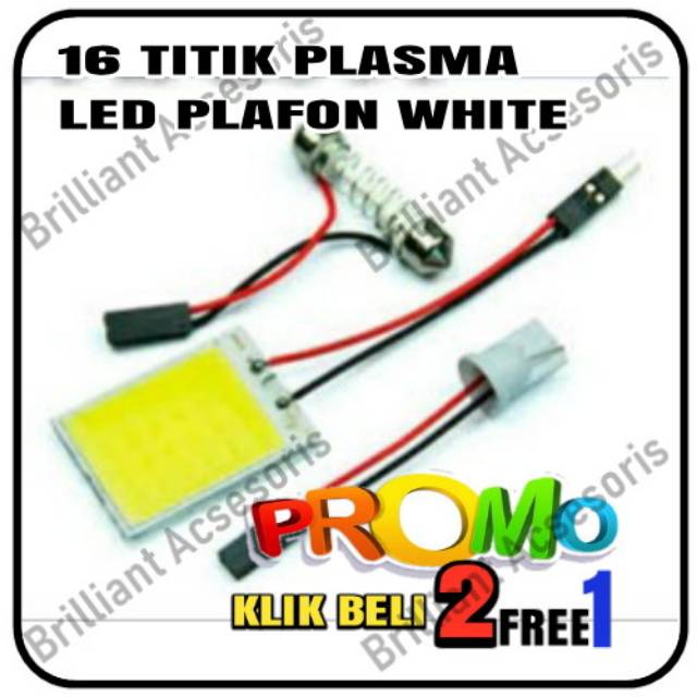 Lampu Led Plafon Mobil - Plasma Type - 16 / 24 / 48 Titik - Harga Per pcs