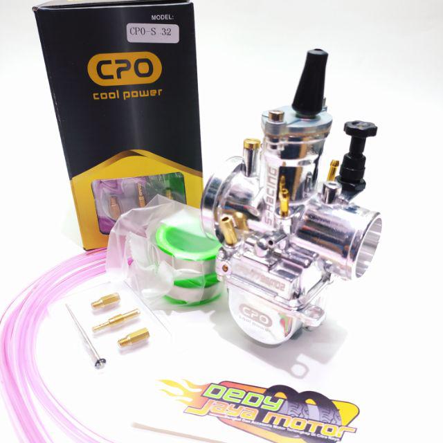CARBURATOR PWK 24 | 26 | 28 | 30 | 32 | 34 CPO ORIGINAL BLACK SERIES DAN CHROME SERIES-CPO Pwk 32 Chrome