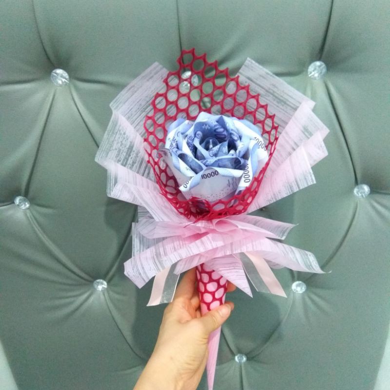 buket/bouquet bunga uang