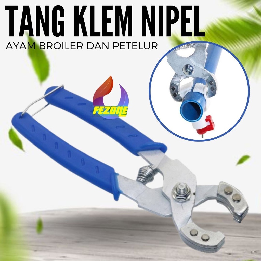 TANG KLEM NIPPLE DRINKER AYAM FEZONE