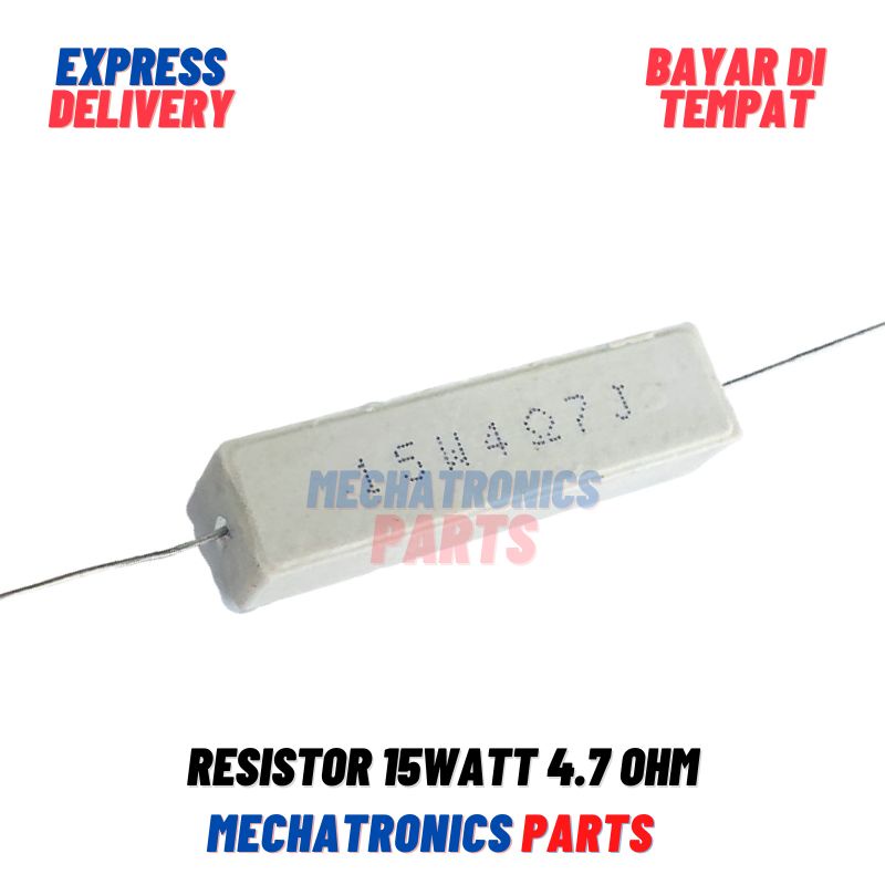 [PAS-9379] RESISTOR 15WATT 4.7OHM