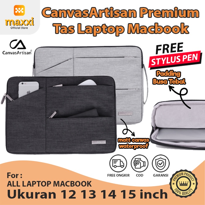 Tas Pouch Sleeve Laptop Macbook Notebook Asus Acer 11 12 13 14 15 inch