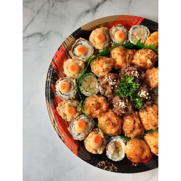 

TOKYO PLATTER 32 pcs, SUSHI BOX/SUSHI PLATTER
