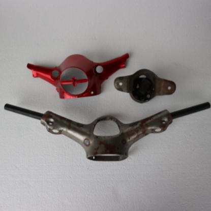 PAKET HEMAT STANG KEPALA HONDA C70 BAHAN TEBAL PRESISI STANDAR ORI pnp GRAND