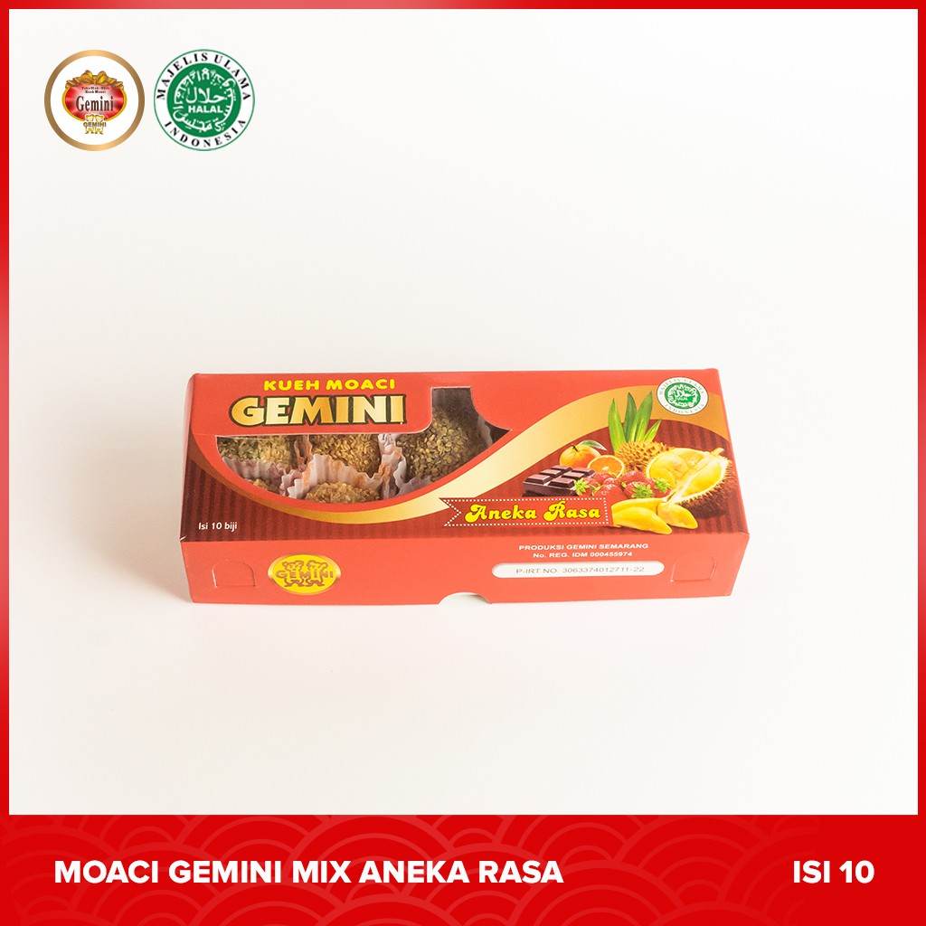 Gemini - Moaci Gemini Semarang Aneka Rasa isi 10