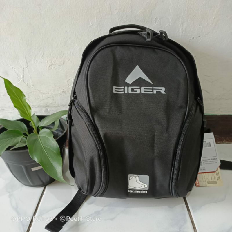 RN19D BNWT Original Eiger1989 Tas Sepatu Boot 1A Shoes Bag