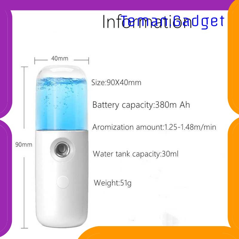 TG-CE057 Vinkkatory USB Humidifier Nano Mist Sprayer Moisturizer 30ml - W718B