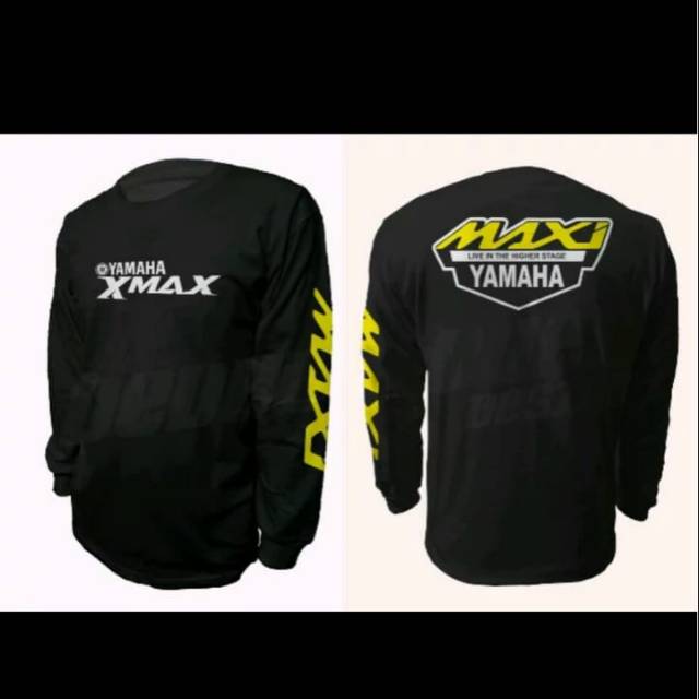 Kaos/BAJU/TSHIRT YAMAHA MAXI LENGAN PANJANG/Maxi yamaha SIZE S-XXXL