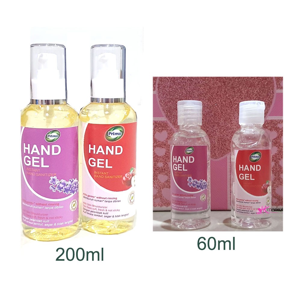 Primo Hand Gel Instant Hand Sanitizer