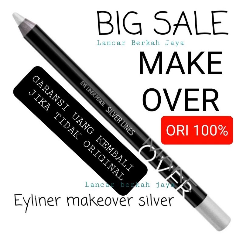 Make Over Eyliner silver pensil //Eyliner silver make over EXP 11 2024