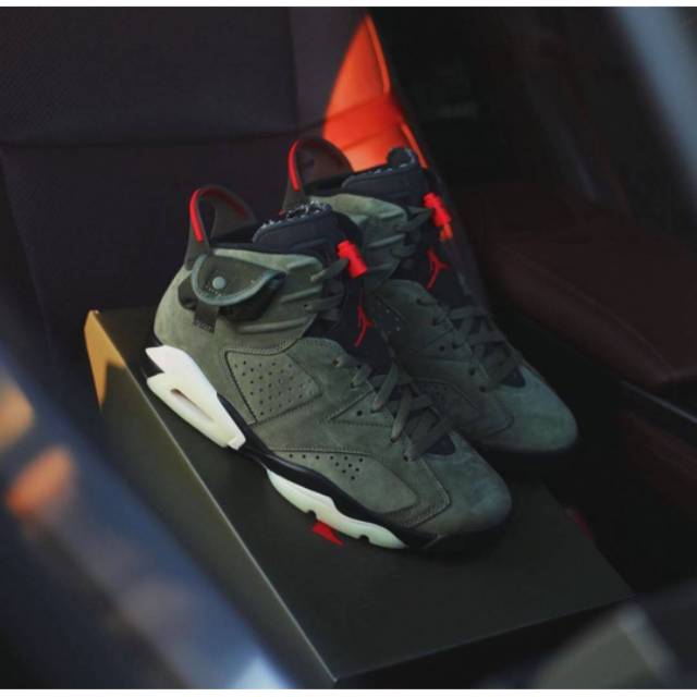 Nike jordan 6 retro x travis scoot jack