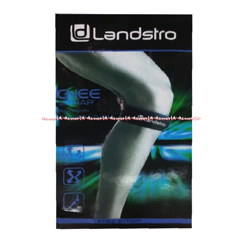 landstro Champs Knee Strap Alat pelindung Lutut Kaki Deker Penyangga Lutut Champ Camp Land Stro