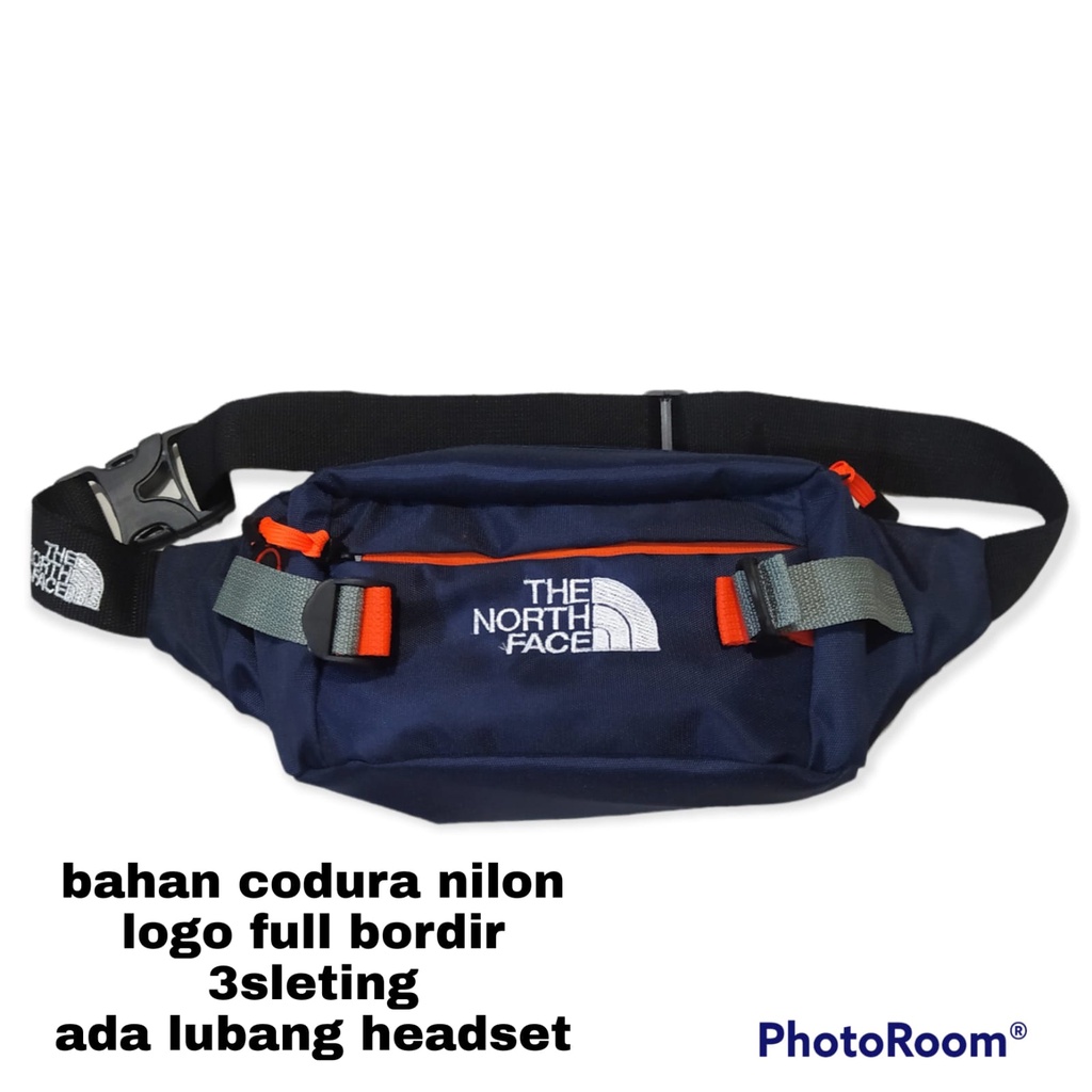 TAS SLEMPANG TNF HITAM PRIA the nort face