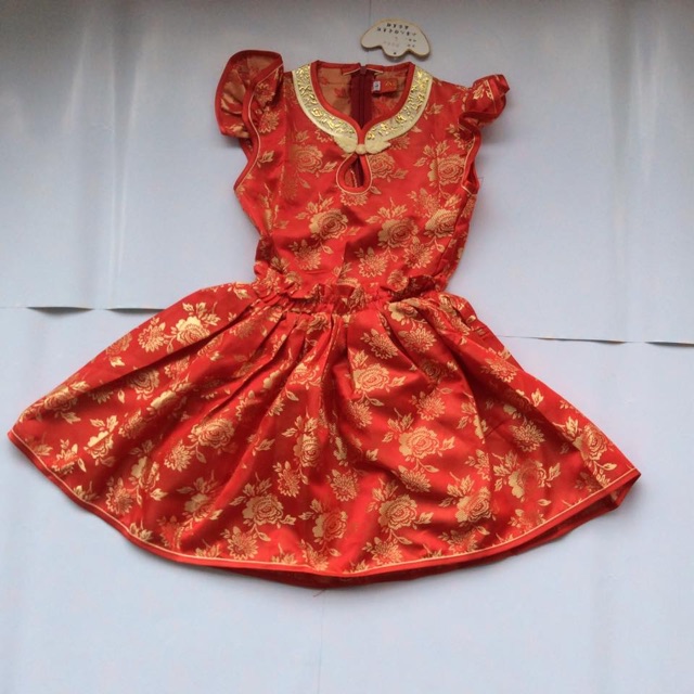 DRESS CR01 / DRESS CHINA ANAK / DRESS IMLEK ANAK