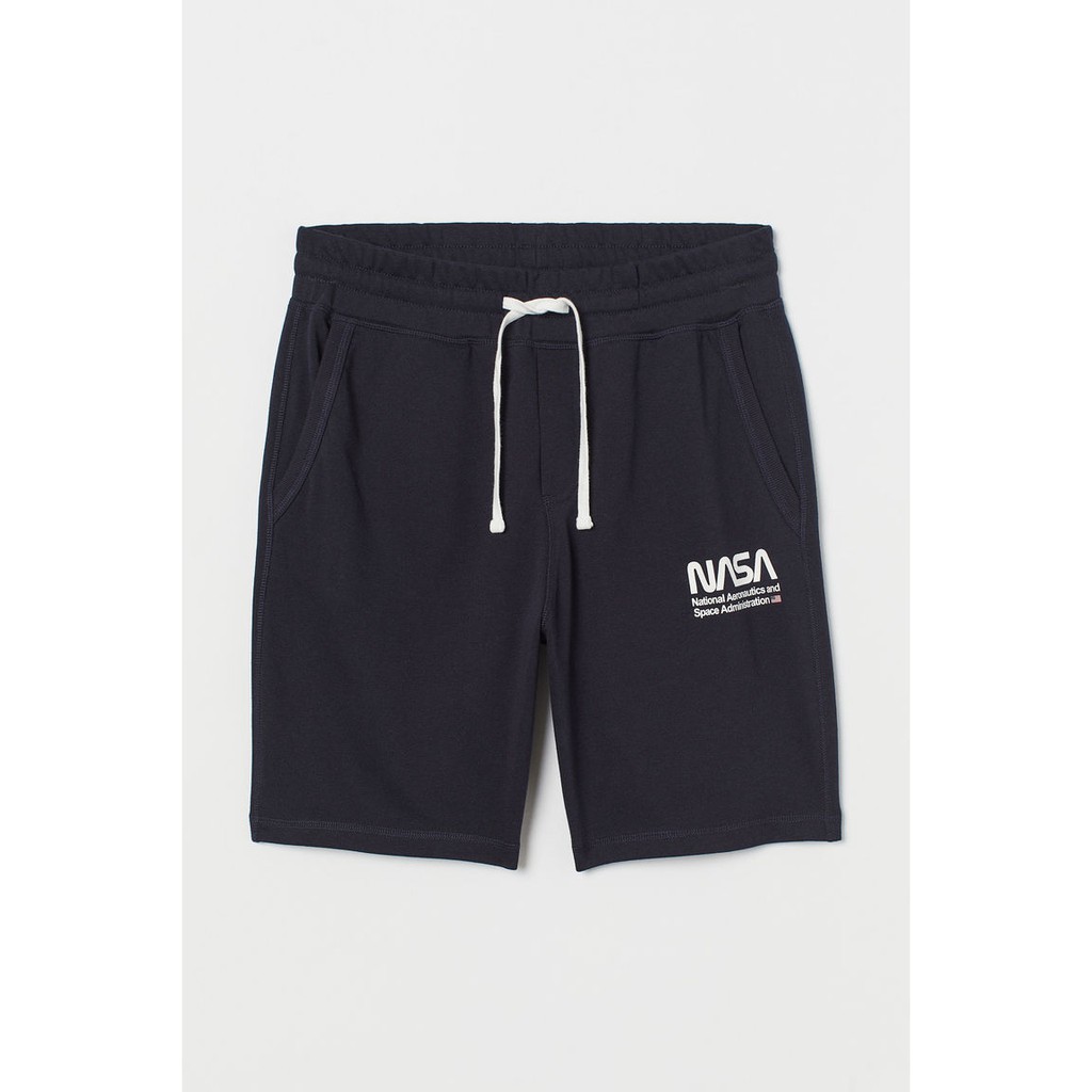 H&M / HnM - Celana Sweatshirt / Celana Pendek NASA For Man