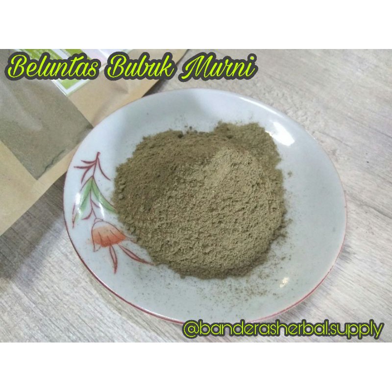 

(FRESH) Daun Beluntas Bubuk Murni 1000gr - Pluchea Indica Powder 1000gr