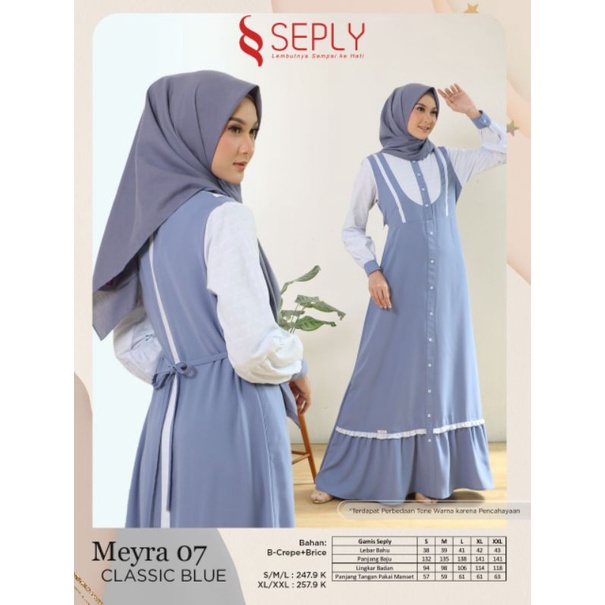 Gamis Terbaru Meyra 07 dari Seply