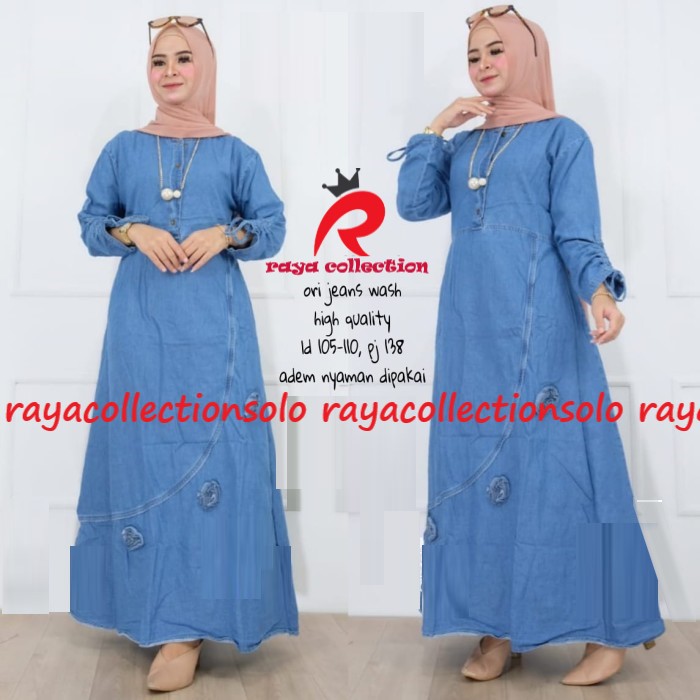 MAWAR MAXY JEANS / SHERLY JEANS GAMIS JEANS BUSUI