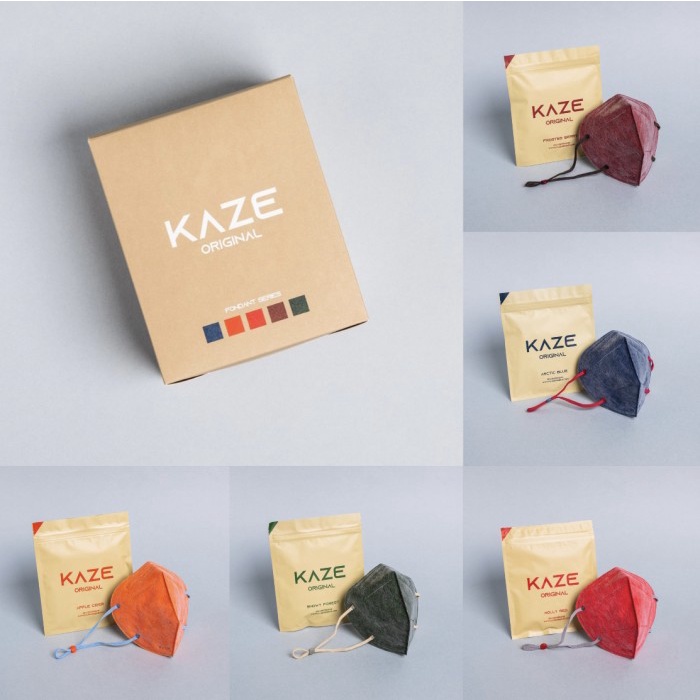 ✅ Kaze Mask kn95 Fondant Series | Masker Nagita Slavina - 1/2 Box ⭐⭐⭐⭐⭐