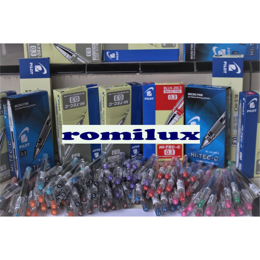 

BOLPOIN PULPEN BOLPEN PILOT HI-TEC C 0.3 HI-TECH HITEC HITECH / PULPEN MAKNA ORI ORIGINAL MURAH