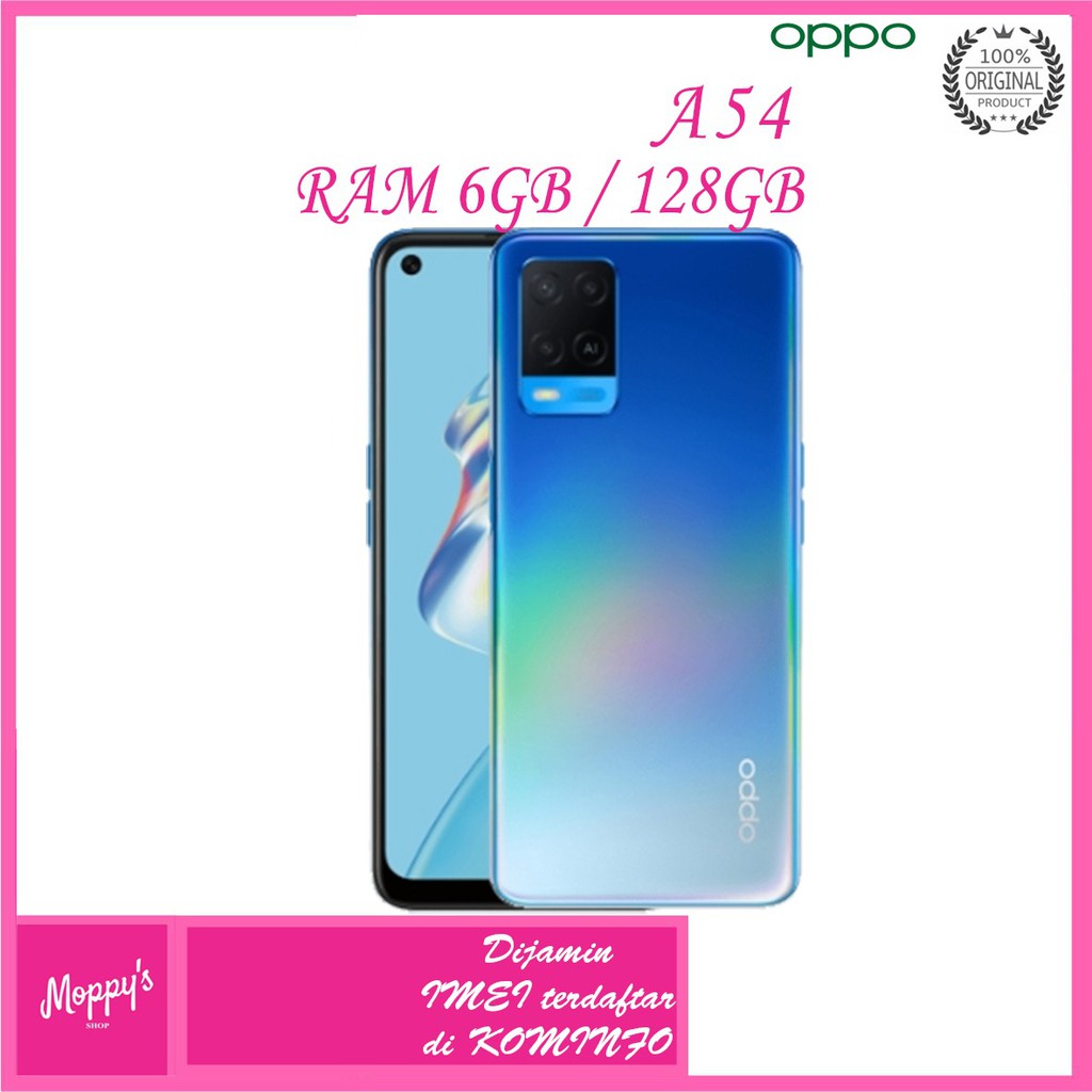 OPPO A54 RAM 6GB ROM 128GB GARANSI RESMI OPPO